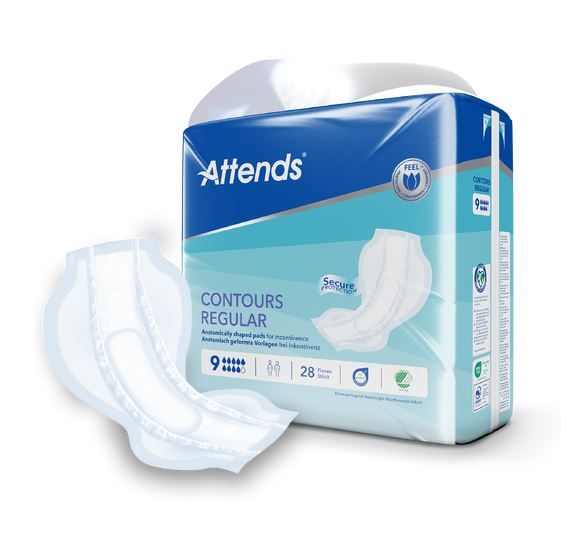 Attends\u0020Contours\u0020Regular\u00209\u0020Pads\u0020\u002D\u002028\u0020Pack