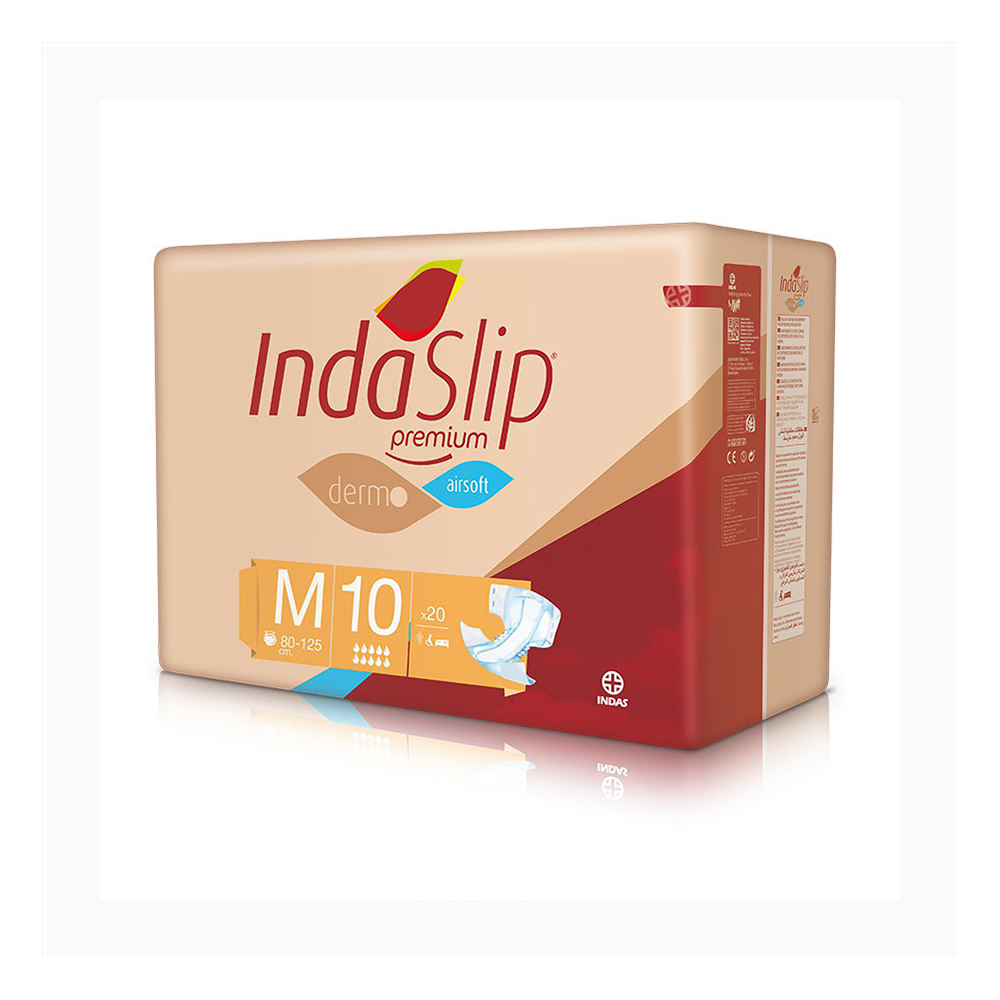 Indaslip\u0020M10\u0020Premium\u0020Diaper\u00202500ml\u0020\u002D\u0020Pack\u002020