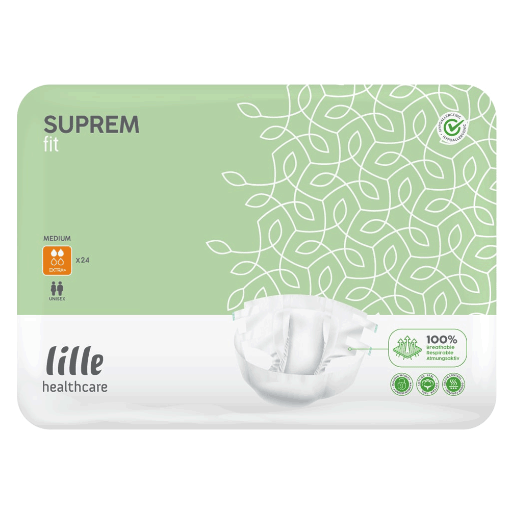 Lille\u0020Healthcare\u0020SupremFit\u0020Extra\u0020Plus\u0020Slips\u0020\u002D\u0020Medium\u0020\u002D\u002024\u0020Pack