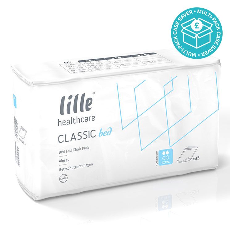 Lille\u0020Healthcare\u0020Classic\u0020Bed\u0020Extra\u0020Pads\u0020\u002D\u002060x40cm\u0020\u002D\u0020Bulk\u0020Saver\u0020\u002D\u00206\u0020Packs\u0020of\u002035