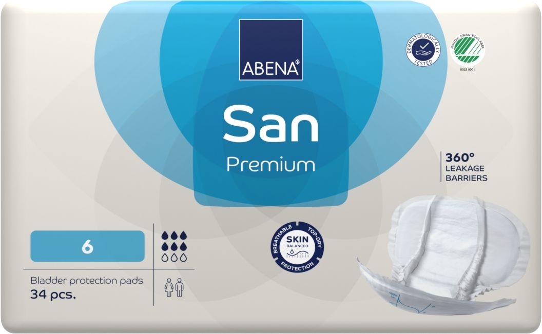 Abena\u0020Abri\u002DSan\u0020Premium\u00206\u0020Pads\u0020\u002D\u002034\u0020Pack