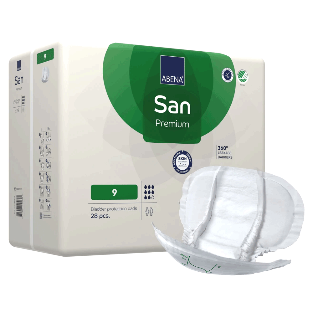 Abena\u0020Abri\u002DSan\u0020Premium\u00209\u0020Pads\u0020\u002D\u002025\u0020Pack