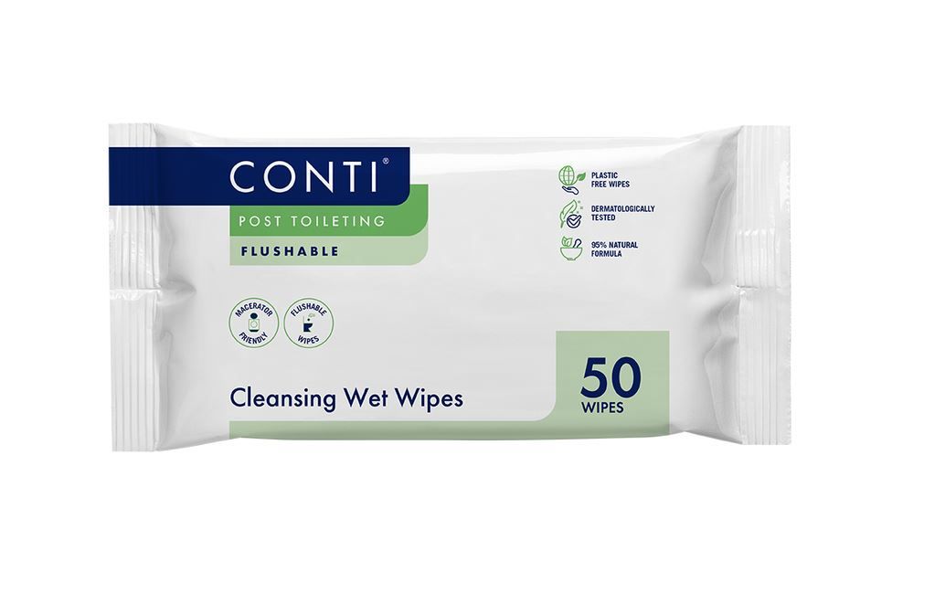 Conti\u0020Flushable\u0020Fragrance\u0020Free\u0020Moist\u0020Wipe\u0020\u002824\u0020x\u002022cm\u0029\u0020\u0020\u002D\u0020\u0020Pack\u002050