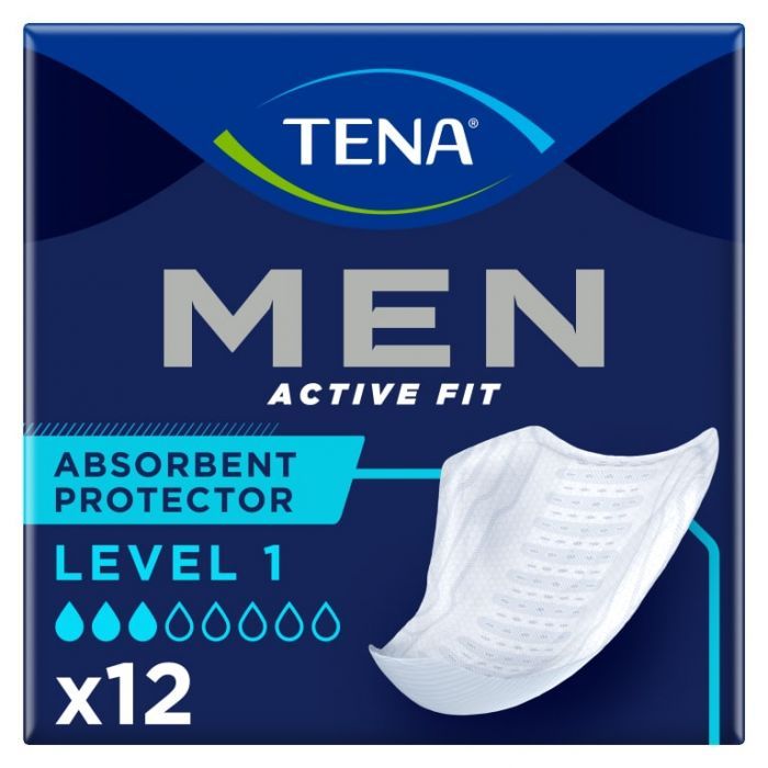 TENA\u0020Men\u0020Level\u00201\u0020Absorbent\u0020Protector\u0020Pads\u0020\u002D\u002012\u0020Pack