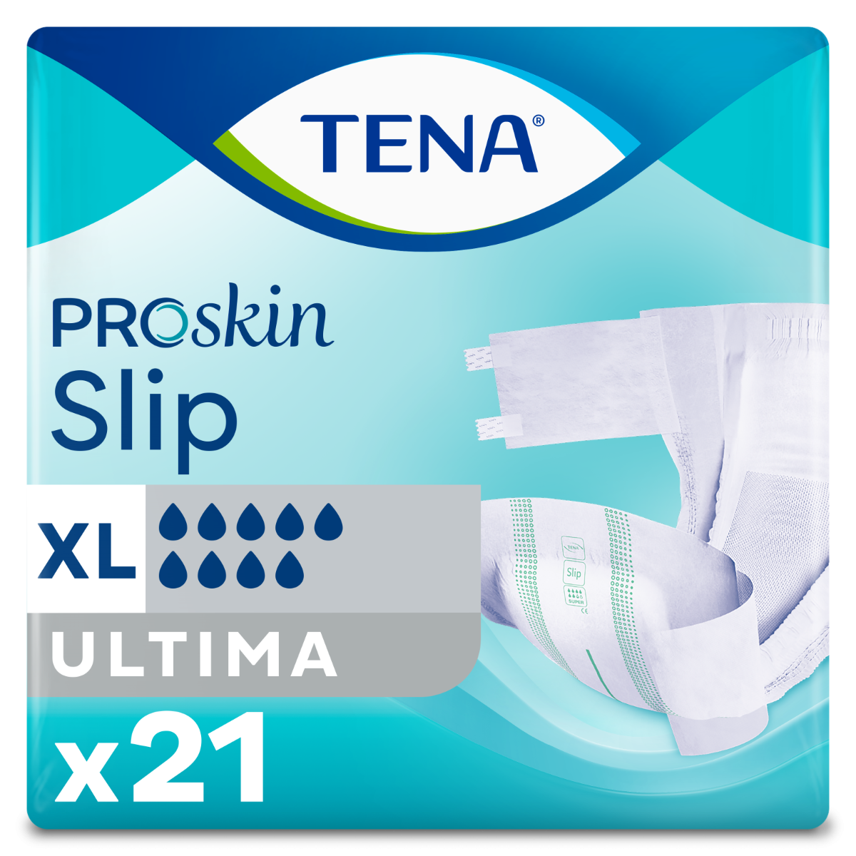 TENA\u0020Proskin\u0020Slip\u0020Ultima\u0020\u002D\u0020XL\u0020\u002D\u002021\u0020Pack
