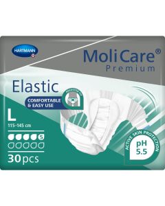 MoliCare Premium Elastic 5 Drop Slips - Large - 30 Pack