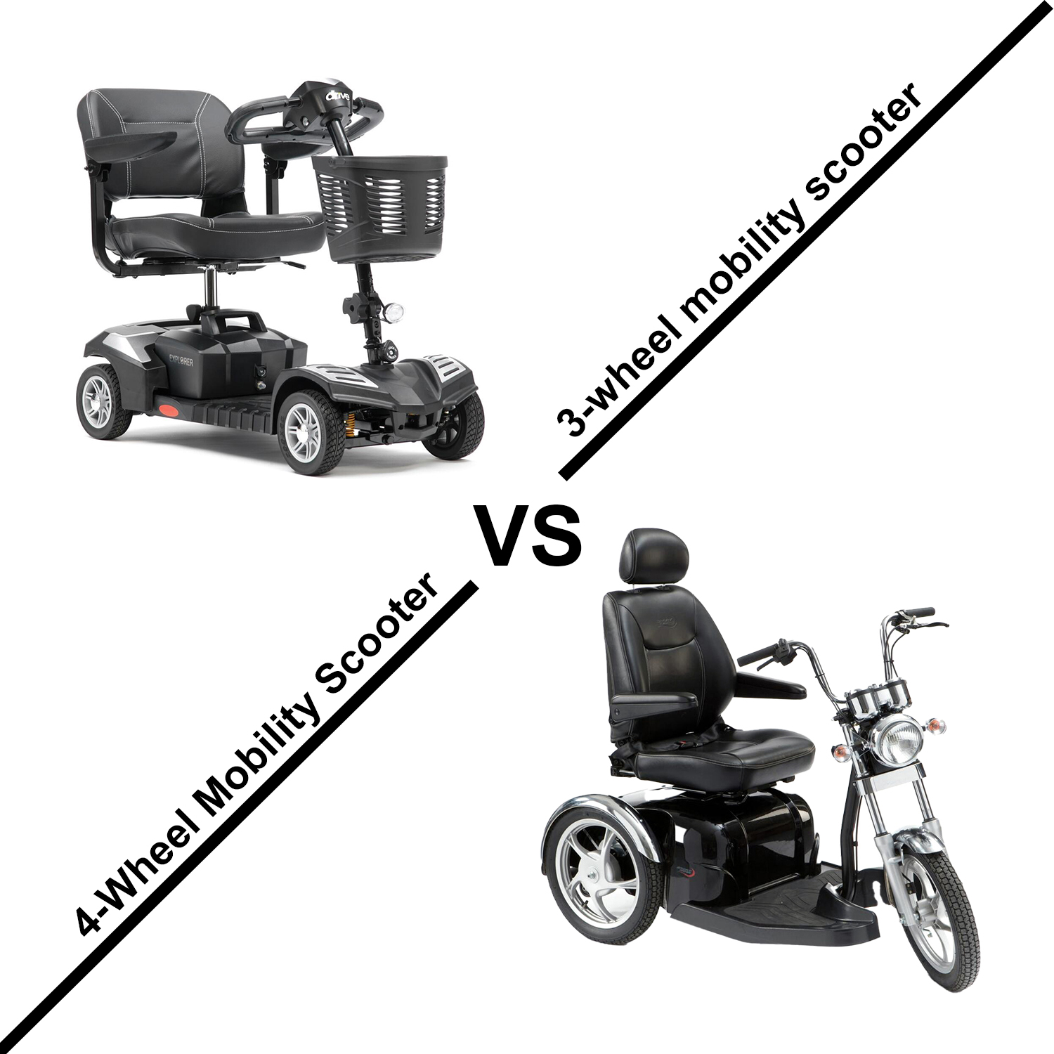 4 Wheel Mobility Scooters Vs 3 Wheel Mobility Scooters